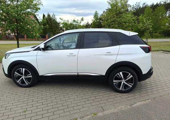Peugeot 3008 cena 84900 przebieg: 136000, rok produkcji 2017 z Ruda Śląska małe 92